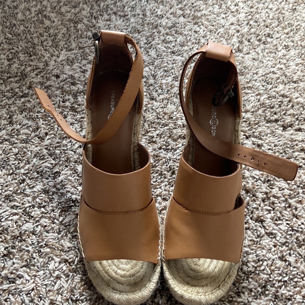 Treasure bond espadrille wedge sandals - Picture 2 of 4